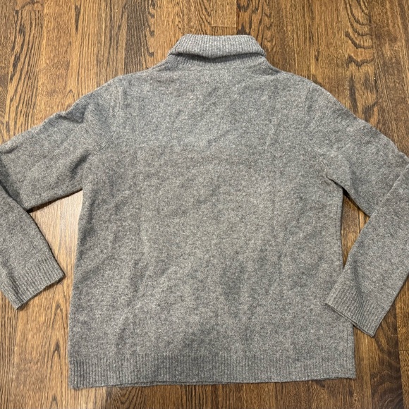 Vintage Lauren Ralph Lauren LRL Lambswool Sled Christmas Turtleneck Sweater L - Picture 4 of 9